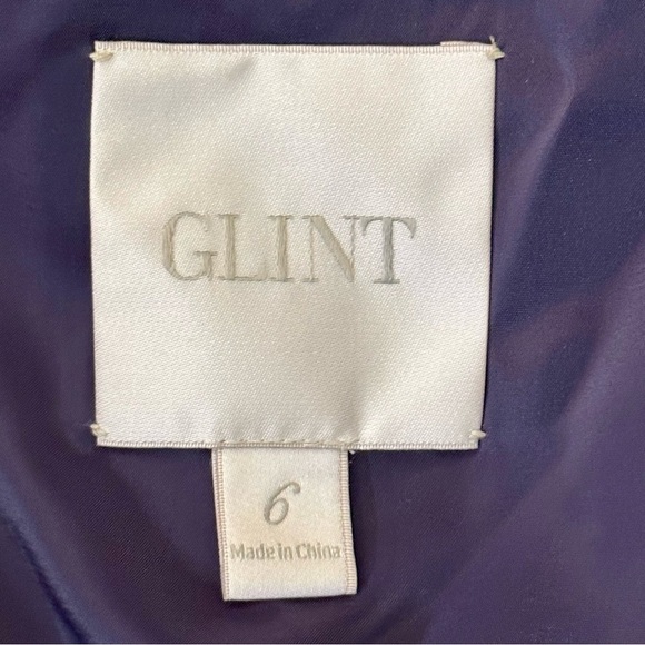 #D1 Glint Silk Blend Sleeveless Cocktail Dress - Picture 3 of 6